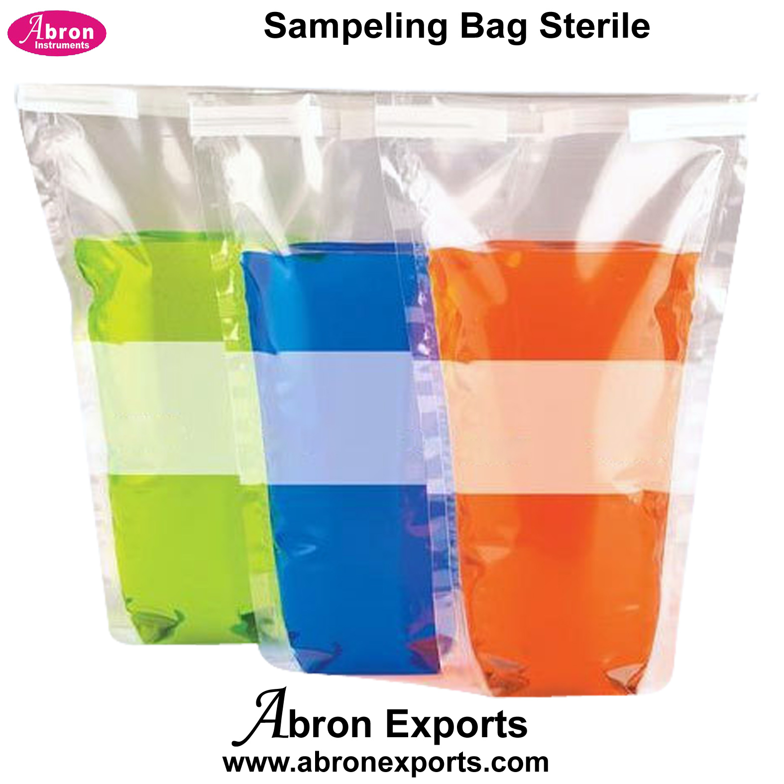 Hospital Disposable Bags laboratory sterile bag sample Collection Surgical Nursing Home Abron ABM-2425BS 